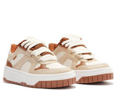 Tênis Ivy Maxi Branco E Marrom C 30533 0004 0006 Anacapri